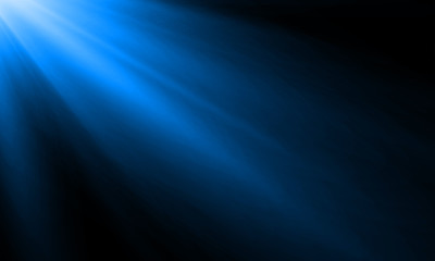 Wall Mural - neon light ray or sun beam vector background. abstract blue neon light flash, spotlight backdrop wit