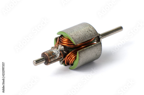 DC 3v Motor rotor Fototapeta