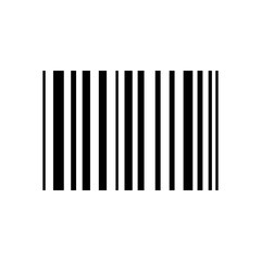 Barcode icon vector