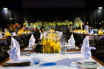 New Year eve table dressing