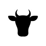 Fototapeta  - krowa ikona