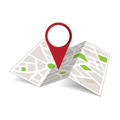 Poster - Vector map illustration
