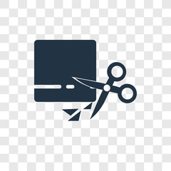 Poster - Extend vector icon isolated on transparent background, Extend transparency logo design