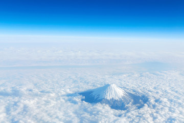 Leinwandbilder - 富士山　空撮