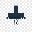 © TOPVECTORSTOCK - Extractor hood vector icon isolated on transparent background, Extractor hood transparency logo design