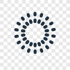 Poster - Loading vector icon isolated on transparent background, Loading transparency logo design