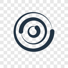 Poster - Loading vector icon isolated on transparent background, Loading transparency logo design