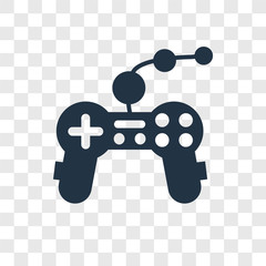 Poster - Joypad vector icon isolated on transparent background, Joypad transparency logo design