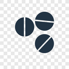 Fototapete - Tablets vector icon isolated on transparent background, Tablets transparency logo design