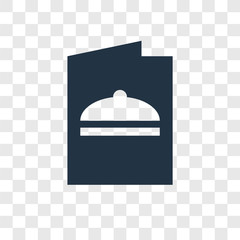 Poster - Menu vector icon isolated on transparent background, Menu transparency logo design