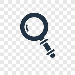 Poster - Search vector icon isolated on transparent background, Search transparency logo design