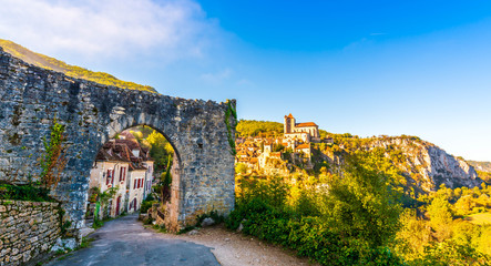 Wall Mural - Saint Cirq Laponie, Occitanie en France