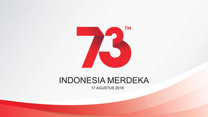 Wall Mural - indonesia independence day