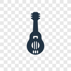 Musician vector icon isolated on transparent background, Musician transparency logo design