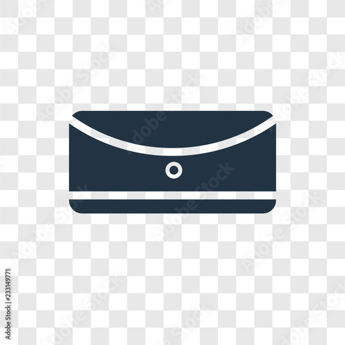 Fotografie, Obraz Rectangular vector icon isolated on transparent background, Rectangular transpar