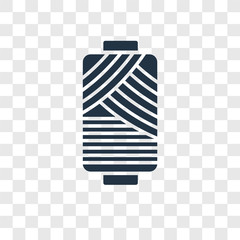 Poster - Cylindrical lamp vector icon isolated on transparent background, Cylindrical lamp transparency logo design