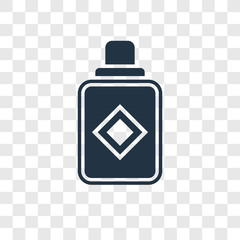 Poster - Parfume vector icon isolated on transparent background, Parfume transparency logo design