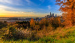 © SvetlanaSF - Seattle downtown skyline sunset view in the fall from Dr. Jose Rizal Park