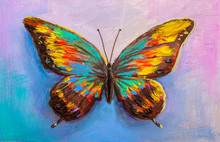 Abstract Painting Butterfly