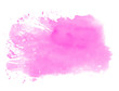 canvas print picture - Wasserfarbe Hintergrund rosa