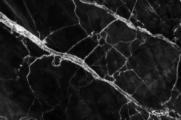 Wall Mural - black marble background