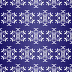 Wall Mural - Snow doodle pattern