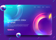 © vectorizer88 - Website Landing Page Background, Modern Abstract Style