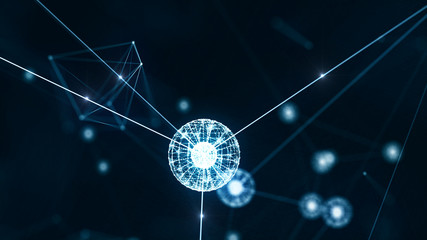 Poster - Block chain concept.