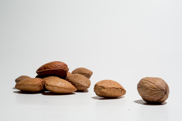 almond and walnut