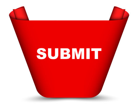 red vector banner submit