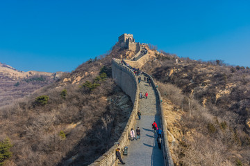 The Great Wall of China, section of Badaling, China