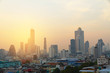 © i am way - Bangkok city Thailand With sunset