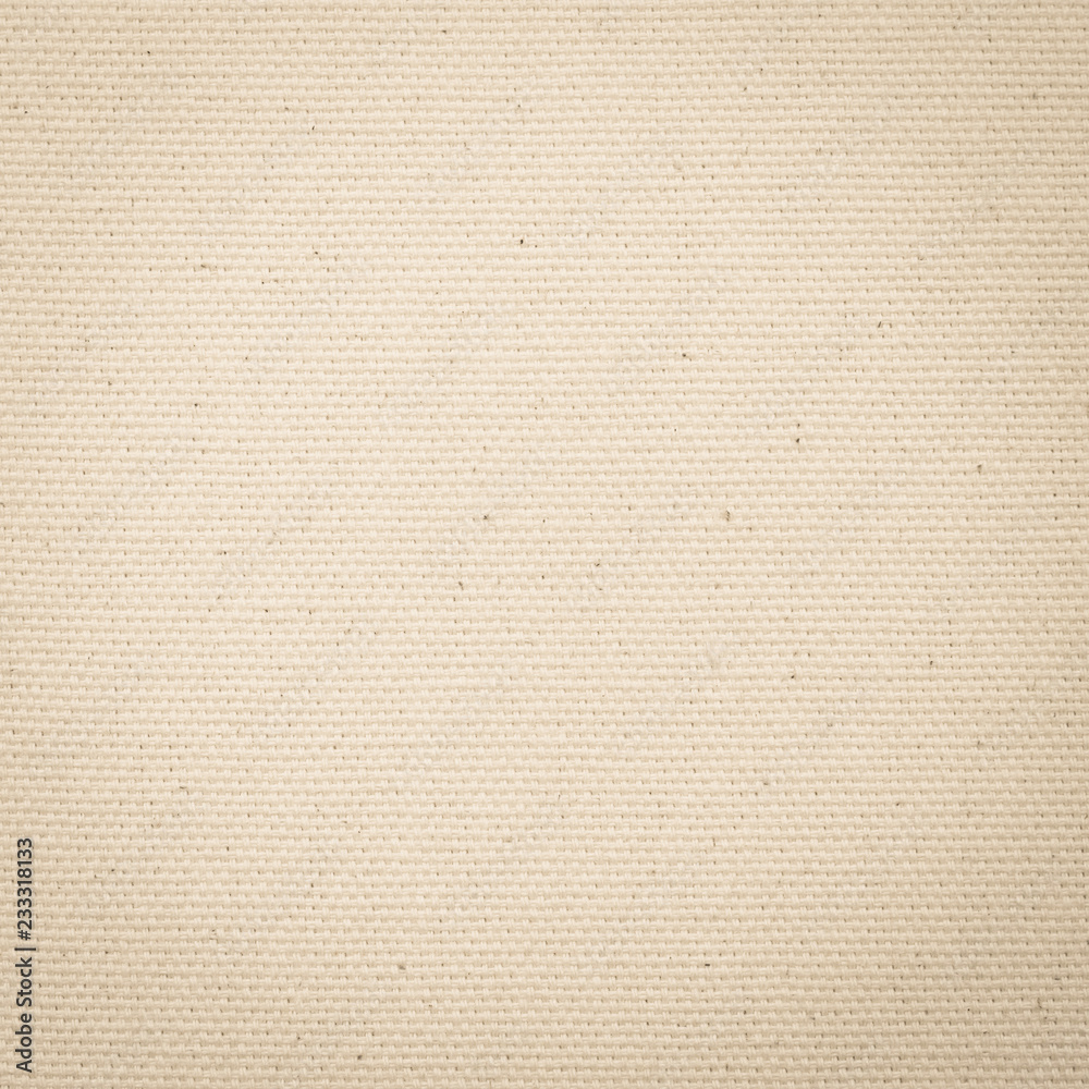 Canvas burlap fabric texture background for arts painting in beige ...