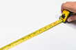© Jair Fonseca - tape measure on white background close up