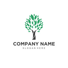 Poster - beauty tree logo icon vector