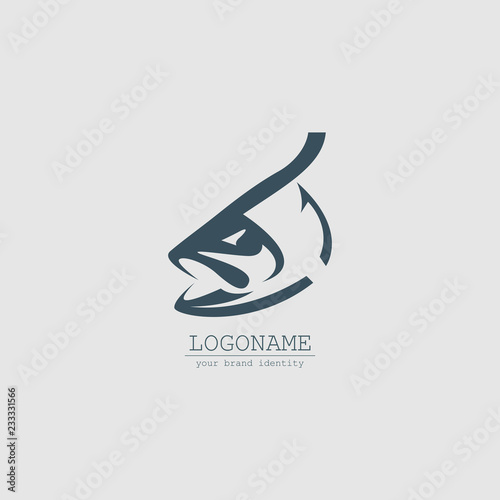 Head Fish Abstract Logo Buy This Stock Vector And Explore