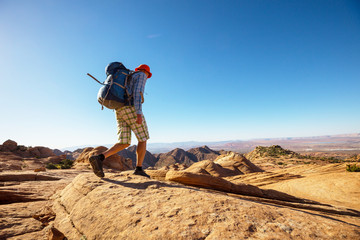 Wall Mural - Hike in Utah