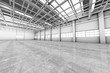 © Westend61 - Architecture visualization of an empty warehouse, D Rendering