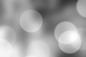 Wall Mural - gray bokeh blurred abstract for background