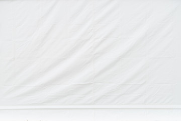 Light background white tarpaulin