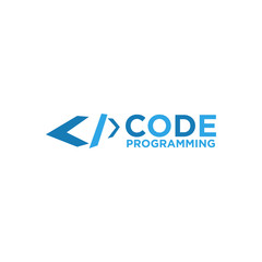 code programming graphic design template vector illustration