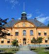 prächtiger Palast in Härnösand Schweden