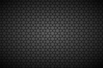 Wall Mural - Geometric pattern background. Dark background