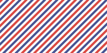 7507822 Classic Retro Background Diagonal Stripes Red Blue Color, Vector Color Stripes Flag, Airmail