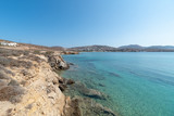 Fototapeta  - Marcello beach - Cyclades island - Aegean sea - Paroikia (Parikia) Paros - Greece