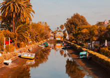 Venice Canal During Drought