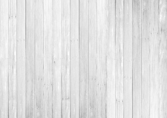 White wood floor texture pattern plank surface pastel painted wall background.