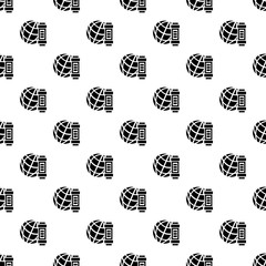 Poster - Global energy pattern seamless vector repeat for any web design