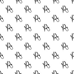 Poster - Stethoscope pattern seamless vector repeat for any web design