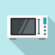 © anatolir - Modern microwave icon. Flat illustration of modern microwave vector icon for web design